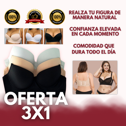 OFERTA 3X1 -  Brasier Realce Sumak®